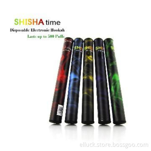 Hot e cig disposable hookah 500 puffs e-cigarettes 280mah manufacturer